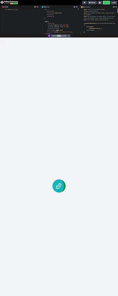Folding Circle Loop